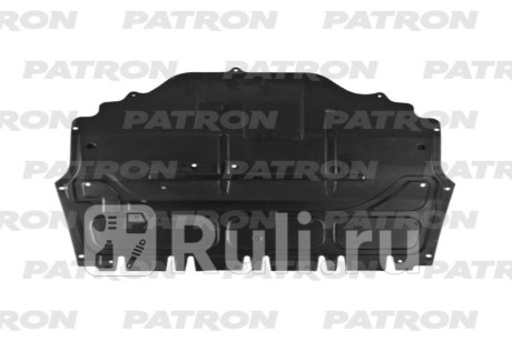 P72-0236 - Пыльник двигателя (PATRON) Volkswagen Polo седан рестайлинг (2015-2020) для Volkswagen Polo (2015-2020) седан рестайлинг, PATRON, P72-0236