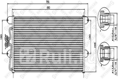 Радиатор кондиционера vw t4 all 91-02 STELLOX 10-45315-SX  для прочие, STELLOX, 10-45315-SX