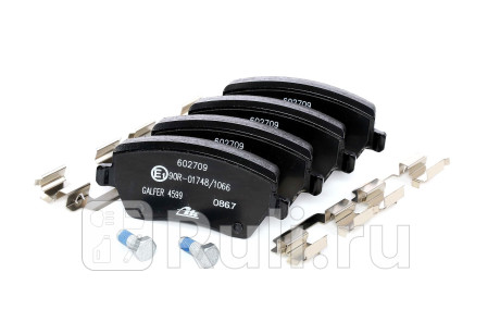 13.0460-2709.2 - Колодки тормозные дисковые передние (ATE) Renault Duster рестайлинг (2015-2021) для Renault Duster (2015-2021) рестайлинг, ATE, 13.0460-2709.2