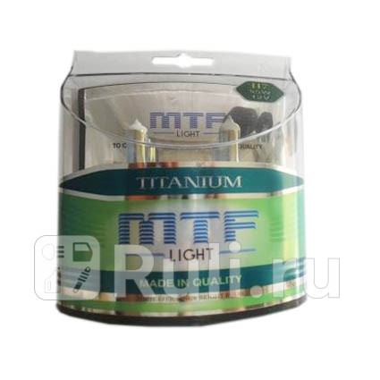 MTF-9005-T - Лампа HB3 (65W) MTF Titanium 4300K для Автомобильные лампы, MTF, MTF-9005-T