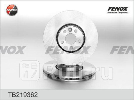 TB219362 - Диск тормозной передний (FENOX) Volvo XC60 (2008-2017) для Volvo XC60 (2008-2017), FENOX, TB219362