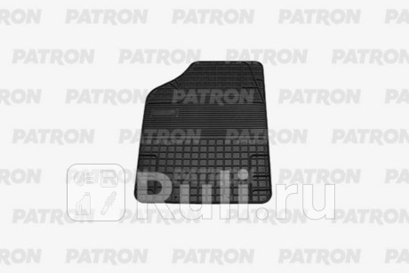 Коврик автомобильный резиновый универсальный, (место водителя) черного цвета, 1 шт PATRON PCC-UNI0040.1 для Автотовары, PATRON, PCC-UNI0040.1