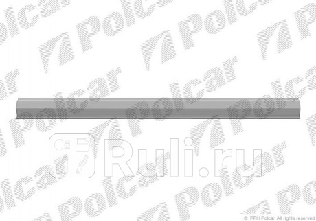 304041-3 - Порог (1 шт.) левый/правый (Polcar) Fiat Doblo 1 (2000-2005) для Fiat Doblo (2000-2005), Polcar, 304041-3