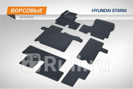 5230801 - Коврики в салон 6 шт. (AutoFlex) Hyundai Staria (2021-2022) для Hyundai Staria (2021-2022), AutoFlex, 5230801